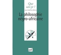 La philosophie négro-africaine