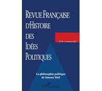Collectif – La philosophie politique de Simone Weil – Broché – L'Harmattan