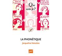 La phonétique