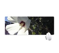 la photographie de la culture daizy blanc tapis de souris large cousues bords mat étendu game bureau