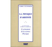 La physique d aristote - COULOUBARITSIS - Ousia Eds - broché - Livre