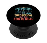 La Physique est Amusante pour Les Enseignants et Les étudiants en Sciences PopSockets PopGrip Adhésif