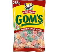 LA PIE QUI CHANTE - Bonbons Gourmands aux Saveurs Intenses, Texture Moelleuse et Fruité (Sachet 265g) - Le Lot De 4