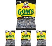 La pie qui chante Bonbons LPQC Gom's Réglisse 265 g (Lot de 4)