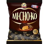 LA PIE QUI CHANTE Michoko Noir 280G : confiserie chocolatée fondante pour un plaisir intense- Lot De 4