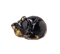 La pierre de cristal en forme de chat sieste peut facilement créer une atmosphère de rêve et améliorer votre sentiment de bonheur dans la vie. Ne manquez pas cette passionnante (F, 4 cm)