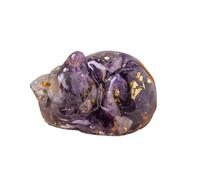 La pierre de cristal pour chat sieste peut facilement créer une atmosphère de rêve et améliorer votre sentiment de bonheur dans la vie. Ne manquez pas cette passionnante ! (A, 4 cm)