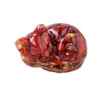 La pierre de cristal pour chat sieste peut facilement créer une atmosphère de rêve et améliorer votre sentiment de bonheur dans la vie. Ne manquez pas cette passionnante ! (C, 4 cm)