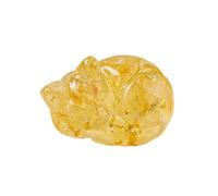 La pierre de cristal pour chat sieste peut facilement créer une atmosphère de rêve et améliorer votre sentiment de bonheur dans la vie. Ne manquez pas cette passionnante ! (D, 4 cm)