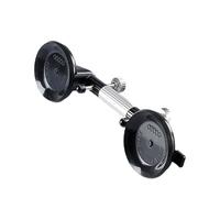 La pince d'aspiration en caoutchouc antidérapant offre une installation sur les surfaces de travail pour l'équipement d'atelier. Fixation sécurisée à ventouse pour le travail des métaux