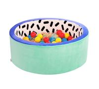 La Piscine à balles en Mousse Comprend 68 balles résistantes à l'écrasement et Une Douce et colorée