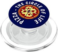 La Pizza drôle d'amant de Pizza est Cercle de la Vie PopSockets PopGrip pour MagSafe