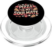 La Pizza est Mon âme sœur, Une Cuisine Amusante pour la Saint-Valentin, pour Les Amateurs de gastronomie PopSockets PopGrip pour MagSafe