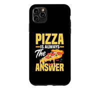 La Pizza est Toujours la Solution - Funny Pizza Lover Coque pour iPhone 11 Pro Max