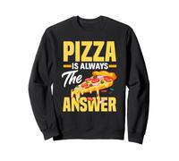 La Pizza est Toujours la Solution - Funny Pizza Lover Sweatshirt