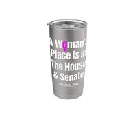 La place d'une femme est dans la maison et le féminisme féministe au Sénat Gobelet isotherme en acier inoxydable double paroi