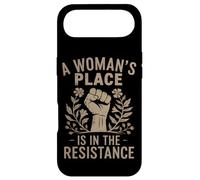 La Place d'une Femme est dans la résistance et l'égalité féminisme Coque pour iPhone Air
