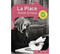 La Place Prix Nobel de littérature 2022 - Annie Ernaux - Belin Education - Gallimard - broché - Scolaire / Universitaire