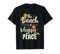 La Plage est Mon Endroit Heureux T-Shirt