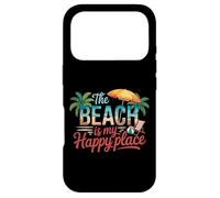 La Plage est Mon Lieu de Bonheur Coque pour iPhone 17 Pro