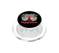 La Plage est Mon Lieu de Bonheur PopSockets PopGrip pour MagSafe