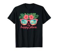 La Plage est Mon Lieu de Bonheur T-Shirt