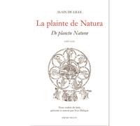 La plainte de natura Edition bilingue français-latin - Yves Delègue - Millon Jerome Eds - broché - Essai