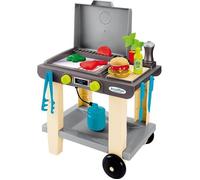 Jouets Ecoiffier - 4669 - La Plancha + 12 Accessoires Inclus - Outillage de Jardin pour Enfants - Jeu de Plein Air Pour Enfants - Jeu d'imitation - Dès 18 Mois - Fabriqué en France