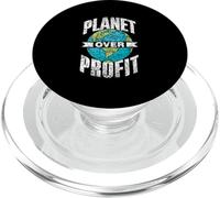 La Planète Avant Le Profit Mondial Changement Climatique PopSockets PopGrip pour MagSafe
