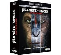 La Planète des Singes Coffret de la Trilogie Edition spéciale Fnac Blu-ray 4K Ultra HD E