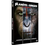 COFFRET LA PLANETE DES SINGES - LA TRILOGIE - 3 DVD