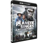 La Planète des Singes 2 : L'affrontement – Disney Pixar – Combo Blu-ray, Blu-ray 4K