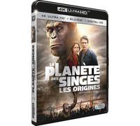 La Planète des Singes : Les Origines – 4K Ultra HD + Blu-ray + Digital HD (Combo)