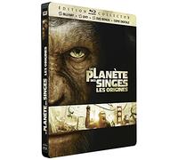 La Planète Des Singes : Les Origines - Combo Blu-Ray + Dvd + Dvd Bonus - Édition Collector Boîtier Steelbook
