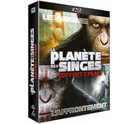 La Planète Des Singes : Les Origines + La Planète Des Singes : L'affrontement - Blu-Ray