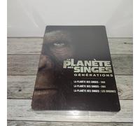 La Planète des singes – Coffret DVD 1968/2001/2011 – Édition SteelBook limitée