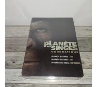 La Planète des singes – Coffret DVD 1968/2001/2011 – Édition SteelBook limitée