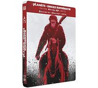 La Planète des singes : Suprématie – Blu-ray – Éd. Limitée SteelBook (Combo 3D/2D + Digital HD)