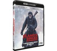 La Planète des Singes : Suprématie – 4K Ultra‑HD Blu‑ray + Digital HD – Twentieth Century Fox