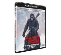 La Planète des Singes : Suprématie – 4K Ultra‑HD Blu‑ray + Digital HD – Twentieth Century Fox