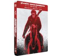 La Planète des Singes Suprématie Edition Limitée SteelBook® Blu-ray 3D + 2D E