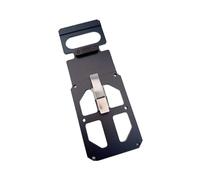 La plaque de positionnement en aluminium pour tronçonneuse offre plusieurs angles de coupe précis pour le travail du bois et les projets d'artisanat Guide de travail du bois