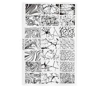 La plaque de stampin pour ongles à la mode offre confort et styles Convient pour les loisirs et les festivals Plaque pratique pour le nail art