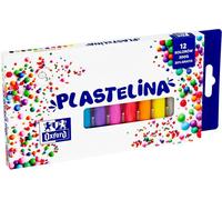 La plasticine multicolore Oxford 12 couleurs - une aventure créative pour tous Idéale pour les projets amusants et artistiques. Découvrez votre talent dès aujourd'hui