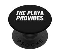La Playa Offre Une Ambiance d'esprit Libre de l'art du désert et de la Musique PopSockets PopGrip Adhésif