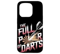 La Pleine Puissance des Fléchettes Coque pour iPhone 15 Pro