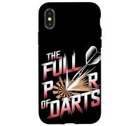 La Pleine Puissance des Fléchettes Coque pour iPhone X/XS