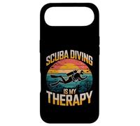 La plongée sous-Marine est ma thérapie Vintage Ocean Sunset Coque pour iPhone Air