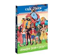 LA PLUME DOREE - 1 Agenda Journalier Scolaire - Collection Manga ONE PIECE - Juillet 2024 à Juillet 2025 - Format 12 x 17 cm