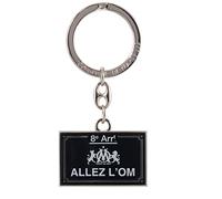 La Plume Dorée Mixte Adulte, KEYCHAIN, Bleu, Taille unique